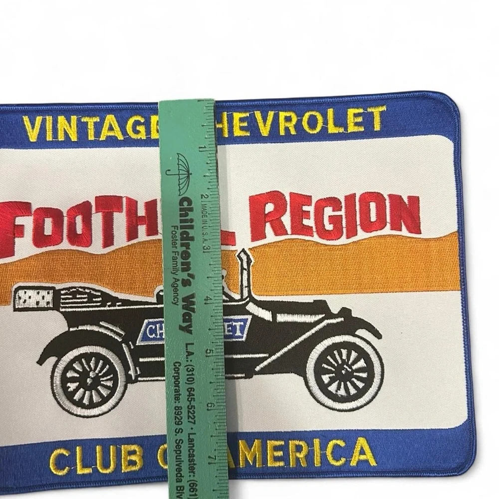 Vintage Foothill Region Accent Patch 7.5x10